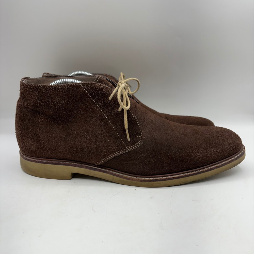 Banana Republic Mens Brown Suede Chukka Desert Boots Size 10.5 M 04/13 25